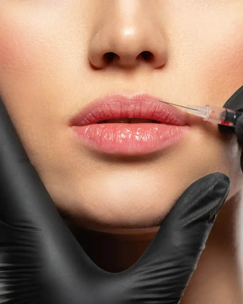 lip filler procedure - belotero lips shape
