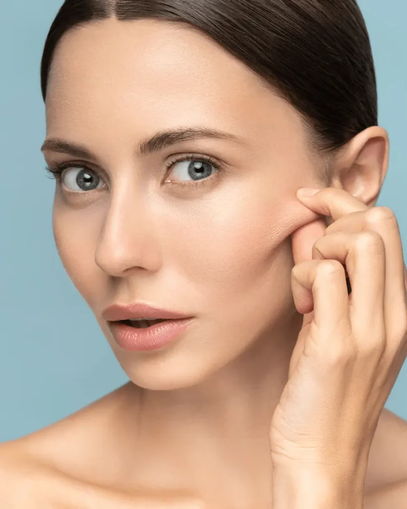 Smooth, youthful skin after Juvéderm Ultra 3 dermal filler treatment