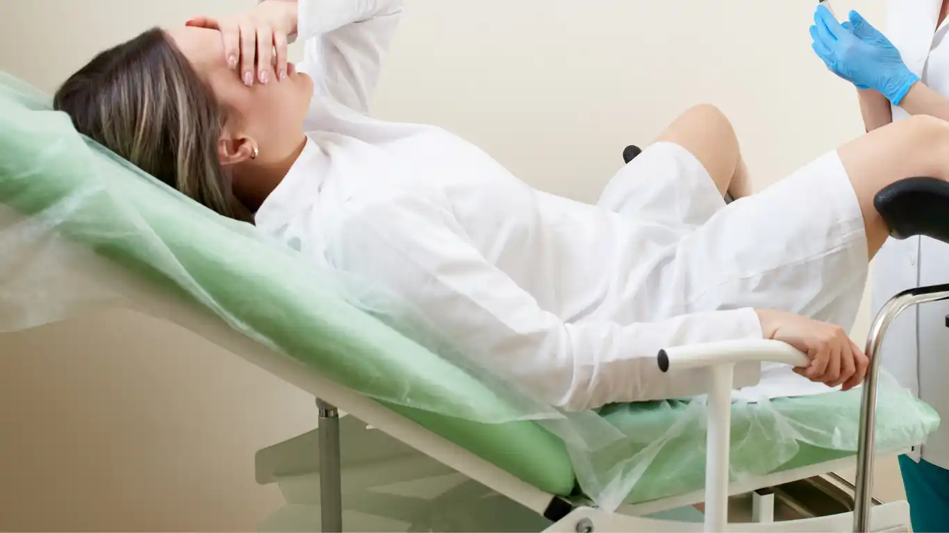 woman suffering from vaginal laxity- feminine rejuvenation consultation